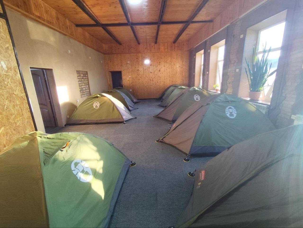 Urban Monkey Tent Hostel & Bar Karakol Exterior photo
